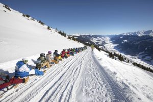Rekord in der Wildkogel-Arena: Die längste Rodlerkette der Welt 1 (c) Bergbahnen Wildkogel/ F.G. Reifmüller